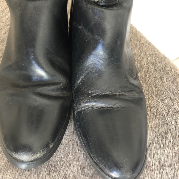 Equestrian black leather riding boots size 8 - Picture 2 of 11